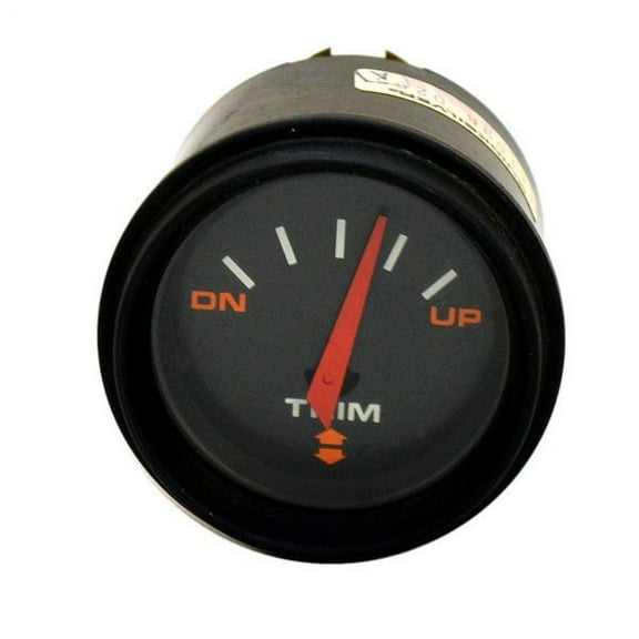 Mercury Quicksilver Boat Trim Gauge 11159B | Mercury Volvo Yamaha Black