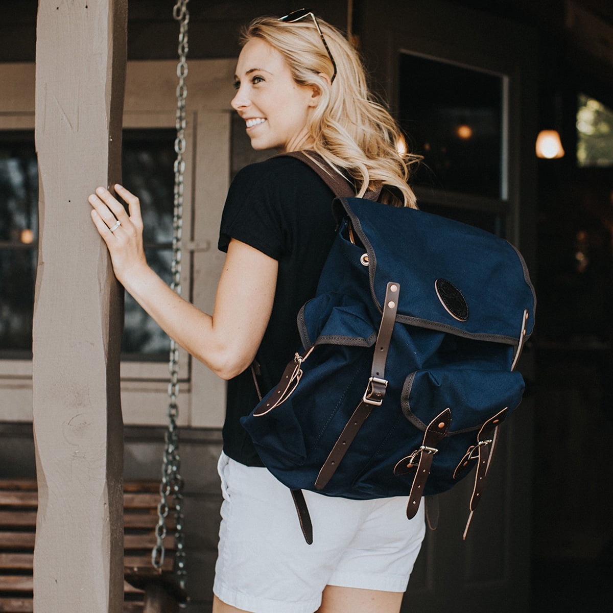 DULUTH PACK DULUTH MINN Wanderer Navy Backpack (S-121-NVY
