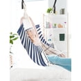 thumbnail image 2 of Silla Hamaca Chihee Colgante con 2 Almohadas Azul y Blanco, 2 of 6