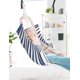 thumbnail image 2 of Silla Hamaca Chihee Colgante con 2 Almohadas Azul y Blanco, 2 of 6