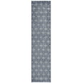 thumbnail image 2 of Nourison Essentials Indoor/Outdoor Blue Ivory 2'2" x 7'6" Area Rug (2x8), 2 of 9