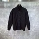 thumbnail image 4 of Suéter de punto de color liso a cuadros para hombre, cárdigan para hombre, verde rombos, liso, clásico, ajustado, nuevo, de alta calidad, pedido cálido, 4 of 4