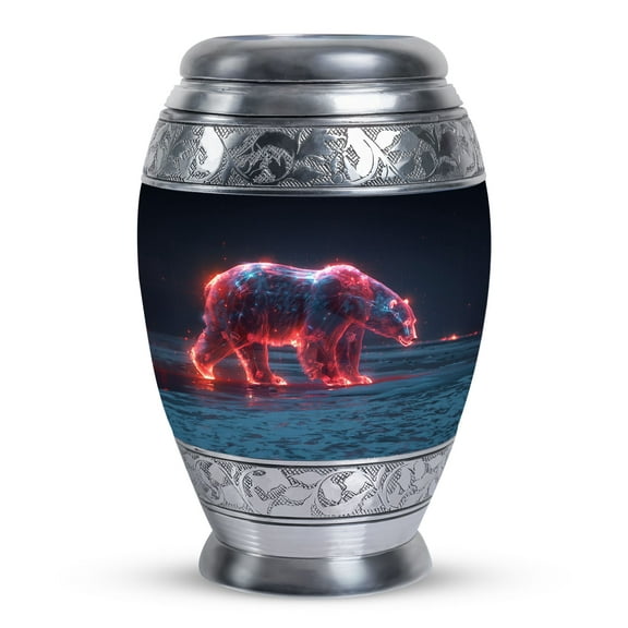 Bear Urn For Ashes Adult Male, Large Urns For Human Ashes Adult Female - Funeral Urns For Human Ashes Large Adult - Large Urns For Ashes Adult Male Large - Funeral Urns For Ashes Adult 10 Inch