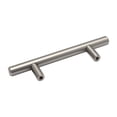 thumbnail image 4 of Utopia Alley 5pcs Carli Pull Handle - Decorative Cabinet Drop Pull Handles- Vintage Cabinet Hardware with Hand Finished Brushed Nickel - Metal Drawer Pull Handle, 3.0" Center to Center, 4 of 8