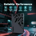 thumbnail image 5 of KingSpec V5 256GB 2.5" SATA3 SSD 3D NAND Flash Internal Solid State Drive Compatible with Gaming PS4 PS5 Laptop Desktop, 5 of 11