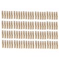 thumbnail image 1 of 100 unidades de bisagras de barril ocultas de latón cajas de madera de joyería 4x20mm Afortunado Sencillez, 1 of 1