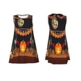 thumbnail image 7 of Logiee Halloween Decoration Print Summer Dresses for Women,Beach Sleeveless Flowy Pocket Tshirt Tank Sundresses,Women's Sleeveless Dress, 7 of 7