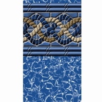 GLI Pool Products 051224OVCONUB54 12 x 24 ft. Oval 54 in. Unibead Golden Beach Vinyl Pool Liner