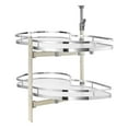 thumbnail image 1 of VEVOR 2 Tier Swing Left Blind Corner Cabinet Pull Out Soft Close Kitchen Organizer, 1 of 9