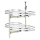 thumbnail image 1 of VEVOR Organizador de cocina de 2 niveles con cierre suave y bisagras abatibles hacia la izquierda, 1 of 9