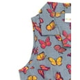 thumbnail image 3 of imagikids Butterfly Girls Button Down Chambray Dress Toddler to Big Kid Sizes, 3 of 4