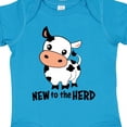thumbnail image 4 of Inktastic New to the Herd Cute Cow Boys or Girls Baby Bodysuit, 4 of 5