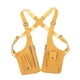 thumbnail image 5 of Bolso bandolera tipo cartera con correas ajustables para hombro y elegante bolso para teléfono móvil Amarillo, 5 of 7