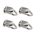 thumbnail image 4 of OULII 4 Pcs Crochets en Acier Inoxydable pour Bateau Yacht avec Rails Ponton Stables 1.69x1.38x1.18 Po, 4 of 8