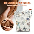 thumbnail image 5 of Elegant Choise Cell Phone Holder Case with Belt Loop Leather Holster Pouch for Men, White, 5 of 11