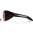 thumbnail image 3 of Oakley Mens Oo9440 Clifden Round Sunglasses Polished Black/Prizm Ruby Polarized 54 Millimeters, 3 of 5