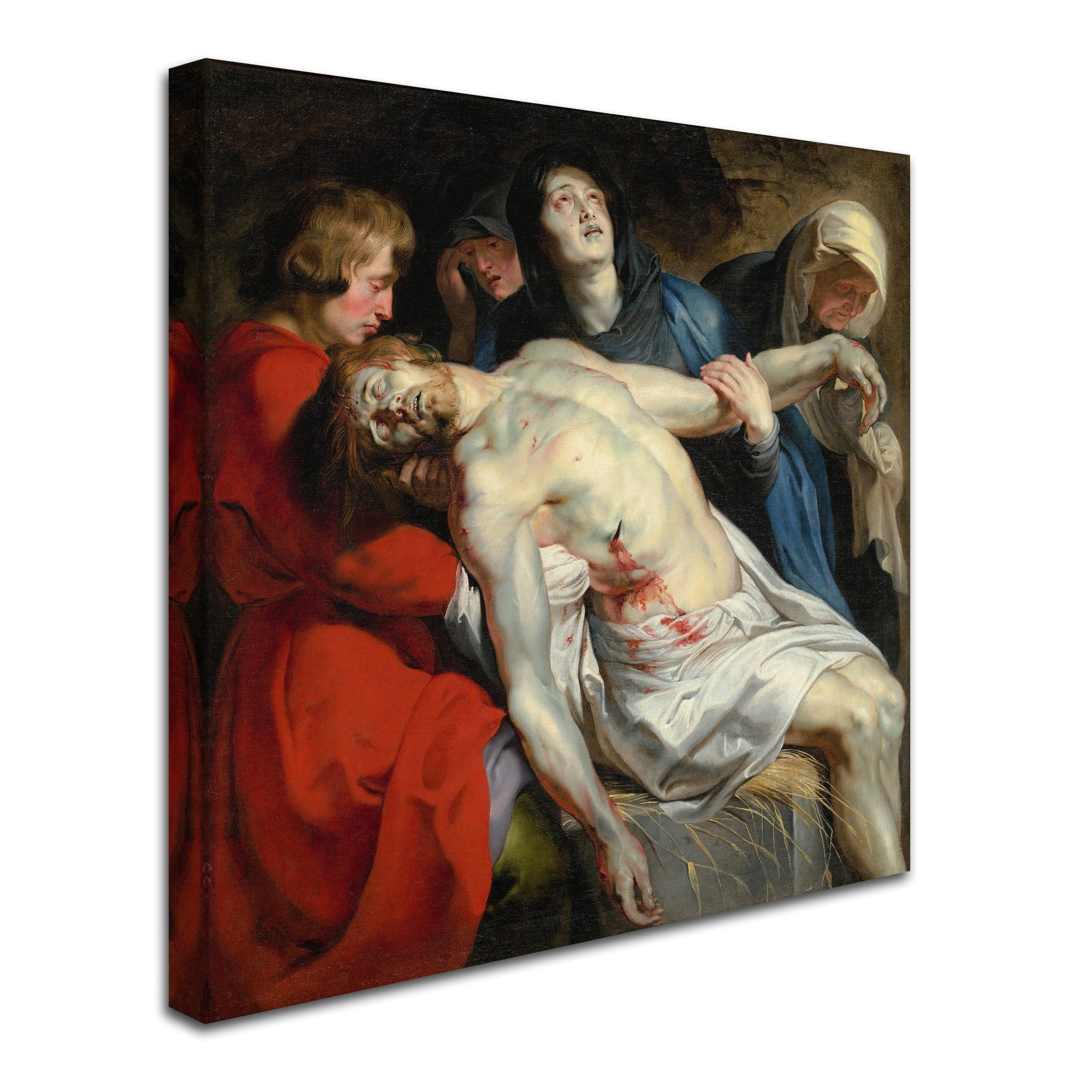 Trademark Fine Art 'The Entombment' Canvas Art by Peter Paul Rubens