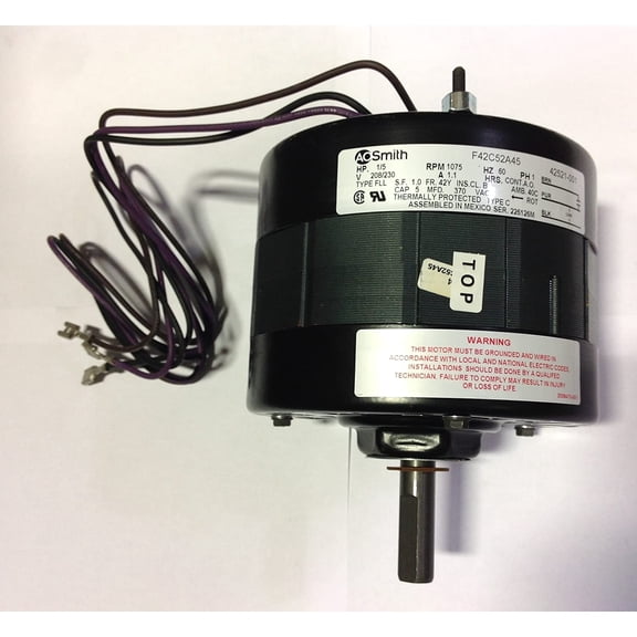 Armstrong Air - R42521-001 - Motor, Condenser, 1/5 HP, 1075 RPM, 208/230V