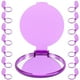 thumbnail image 3 of 24 mini espejos plegables redondos para maquillaje, espejos de bolsillo sencillos para niñas y mujeres., 3 of 5