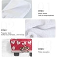 thumbnail image 4 of Coolnut Valentine's Day Cute Gnome Kitchen Hanging Towel 2PCS, Soft Absorbent Hand Towel Wipe a Towel with Hook & Loop Hanging Tie Towel for Kitchen, Bathroom, Toilet, etc12 Washcloth Gift, 4 of 6