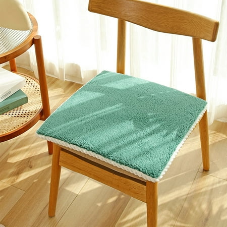 

XYAIYT Seat Cushion Chair Cushions Thicken Soft Support for Office Chair Winter Warm Sit Mat Non-Slip Plush Stool Cushions Suitable for All Seasons Easy to Clean Multiple Usage Scenarios