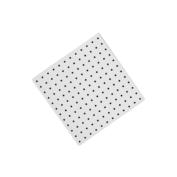 bedienty Wall Storage Pegboard 12x12 Metal Organizer Efficient Tool System Bathroom Craft Room Closet Office Garage
