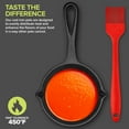 thumbnail image 4 of Modern Innovations Cast Iron Melting Pot for Grill Cooking, Basting Pot, Saucepan, Simmer Sauce and Butter, Small Pot, Mini Bowl for Sauces, 4 of 7