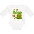 thumbnail image 3 of Inktastic It's My 2nd Birthday with Cute Green Alligator Boys or Girls Long Sleeve Baby Bodysuit, 3 of 5