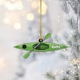 thumbnail image 4 of Personalized Kayak Ornament Lake Kayaking Board Ornament Kayak Gift for Christmas Tree Kayaking Christmas Ornament Kayaking Gifts Ornaments (Kayak 7) - 3360 (Red), 4 of 9