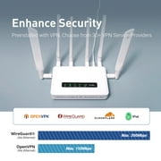 GL.iNet X3000 5G NR AX3000 Wi-Fi 6 Router with Detachable Antennas