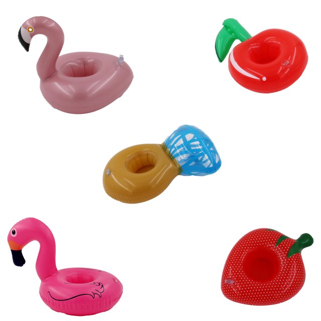 Titular de bebida inflable Posavasos inflable Bebida flotante Natación Titular de bebida MFZFUKR CPB-DE-SSW451-6