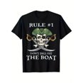 thumbnail image 1 of T Shirt Pirate Ship Party Rules: Don'T Fall Off The Ship, 1 of 5