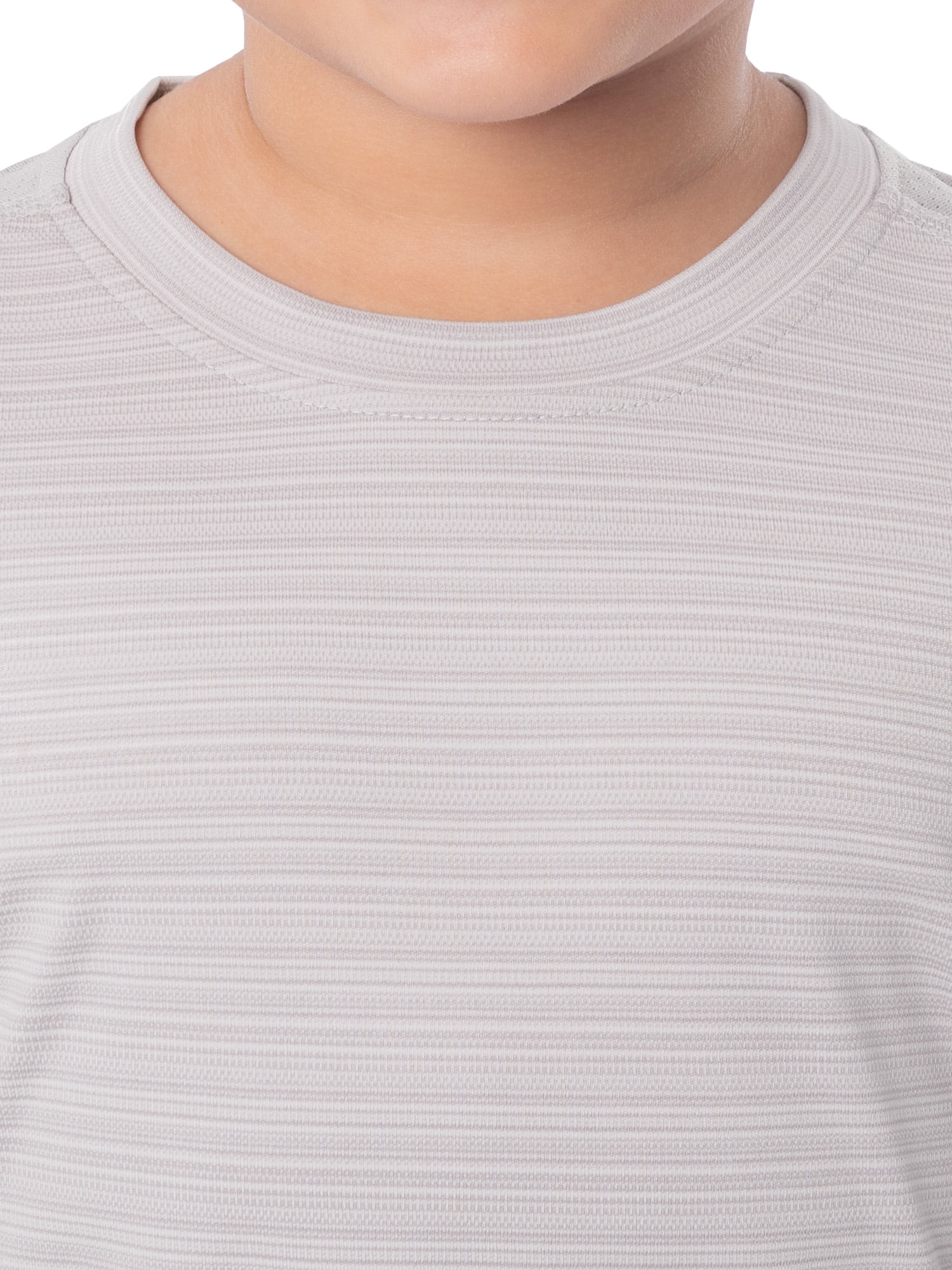 Athletic Works Boys Short Sleeve Core Active T-Shirt, Sizes 4-18 & Husky