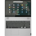 thumbnail image 5 of Lenovo Chromebook 15.6" FHD Touchscreen Laptop, Intel Core i3-8130U, 4GB RAM, 64GB SSD, Chrome OS, Mineral Gray, 81T90002UX, 5 of 18