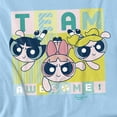 thumbnail image 2 of Powerpuff Girls Awesome Block Women's T Shirt, Light Blue, Medium, 2 of 6