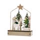 thumbnail image 2 of Matsuzay Las decoraciones navideñas añaden brillo con luces LED de reno, decoración navideña LED, árbol, estrella, madera Kits de decoración para fiestas, 2 of 6
