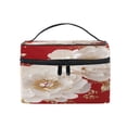 thumbnail image 2 of DIXRUYEE Train Case Cosmetics Organizer Fashion Golden Elegance Printed Size: 9x6.2x6.5 in, 2 of 5