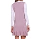thumbnail image 3 of VESTIDO DE PUNTO GRUESO SIN MANGAS CUELLO EN V CON DOBLADILLO VOLANTE M ROSA POLVO, 3 of 6