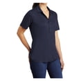 thumbnail image 4 of Yellow Rooster Women's Short Sleeve Posi-UV Pro Polo True Navy 2XL, 4 of 5