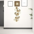 thumbnail image 4 of Retro Modern 39" Metallic Metal Wall Art, 4 of 5