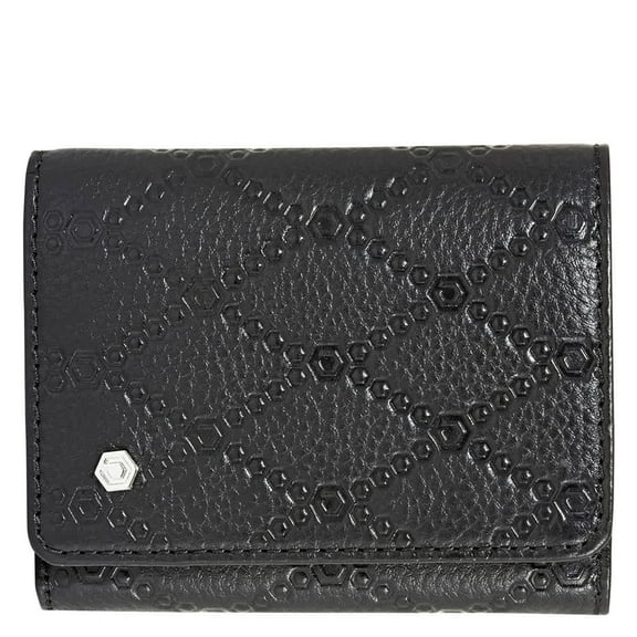 Picasso and Co Leather Wallet- Black