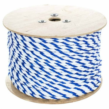 West Coast Paracord Twisted Polypropylene Pool Rope 1/4", 3/8", 1/2", 3/4"