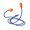 70cm, variant on Reduction Earphone USB C Port Earbuds 70/100/120cm Cable Labor Protections Factory Industrial Safety Earbuds