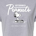 thumbnail image 3 of Peanuts - DJ Snoopy - Juniors Cropped Cotton Blend T-Shirt, 3 of 6