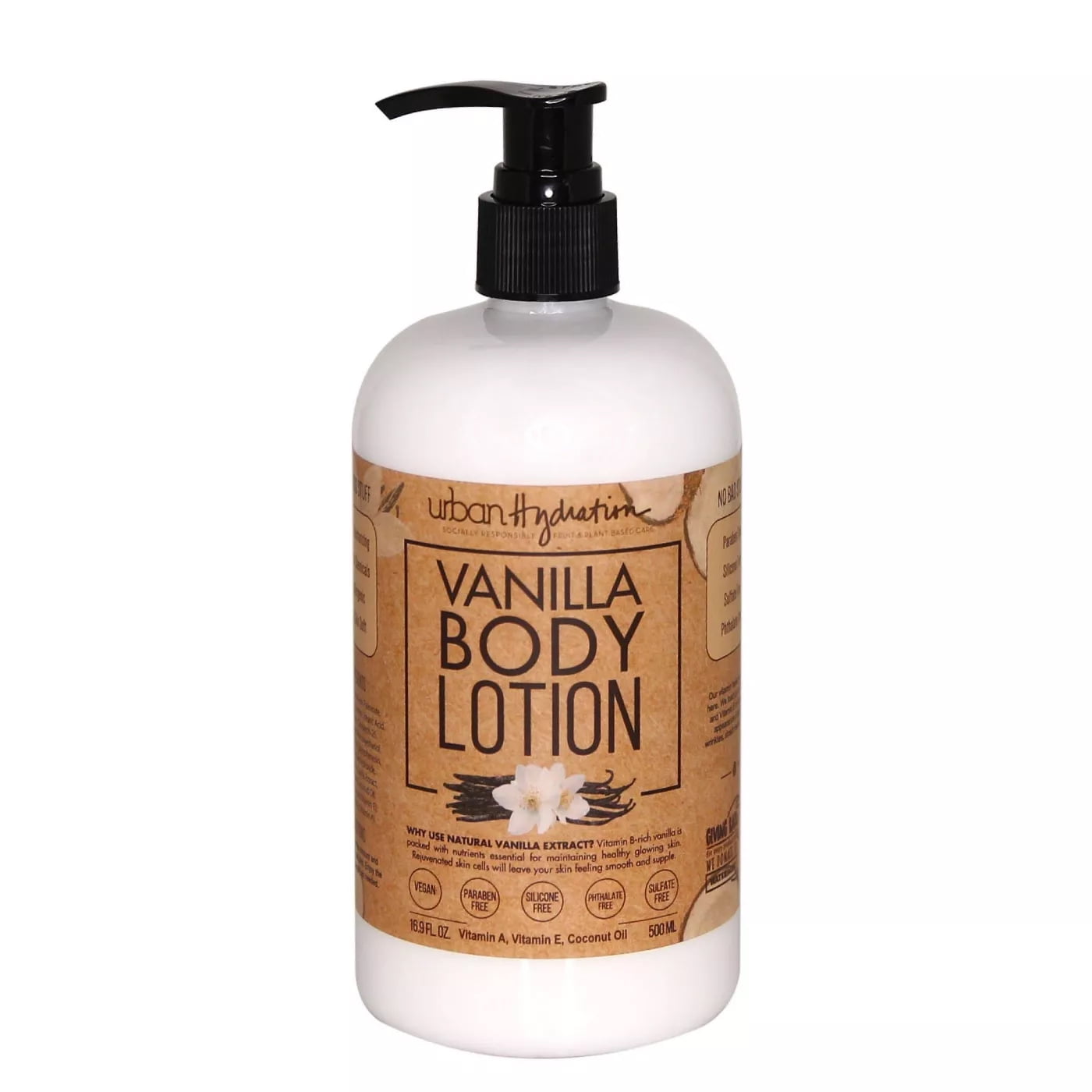 Urban Hydration Vanilla Bean Body Lotion 16 Oz.