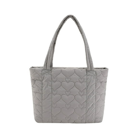 Quilted Shoulder Bag for Women Puff Hobo Handbag Lightweight Tote Bag Padding Bag Satchel Gym Bag Travel Bag