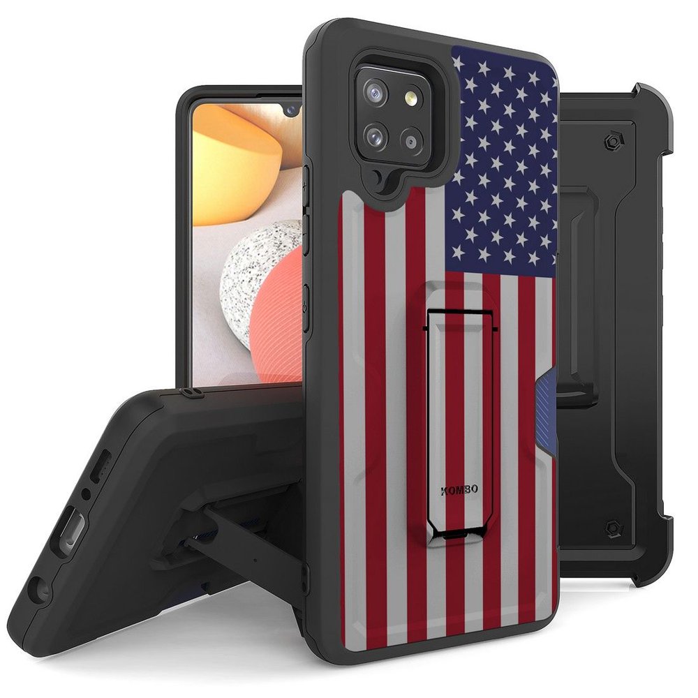 Bemz Armor Kombo Series for Samsung Galaxy A42 5G Case (Heavy Duty Rugged Kickstand Cover with
