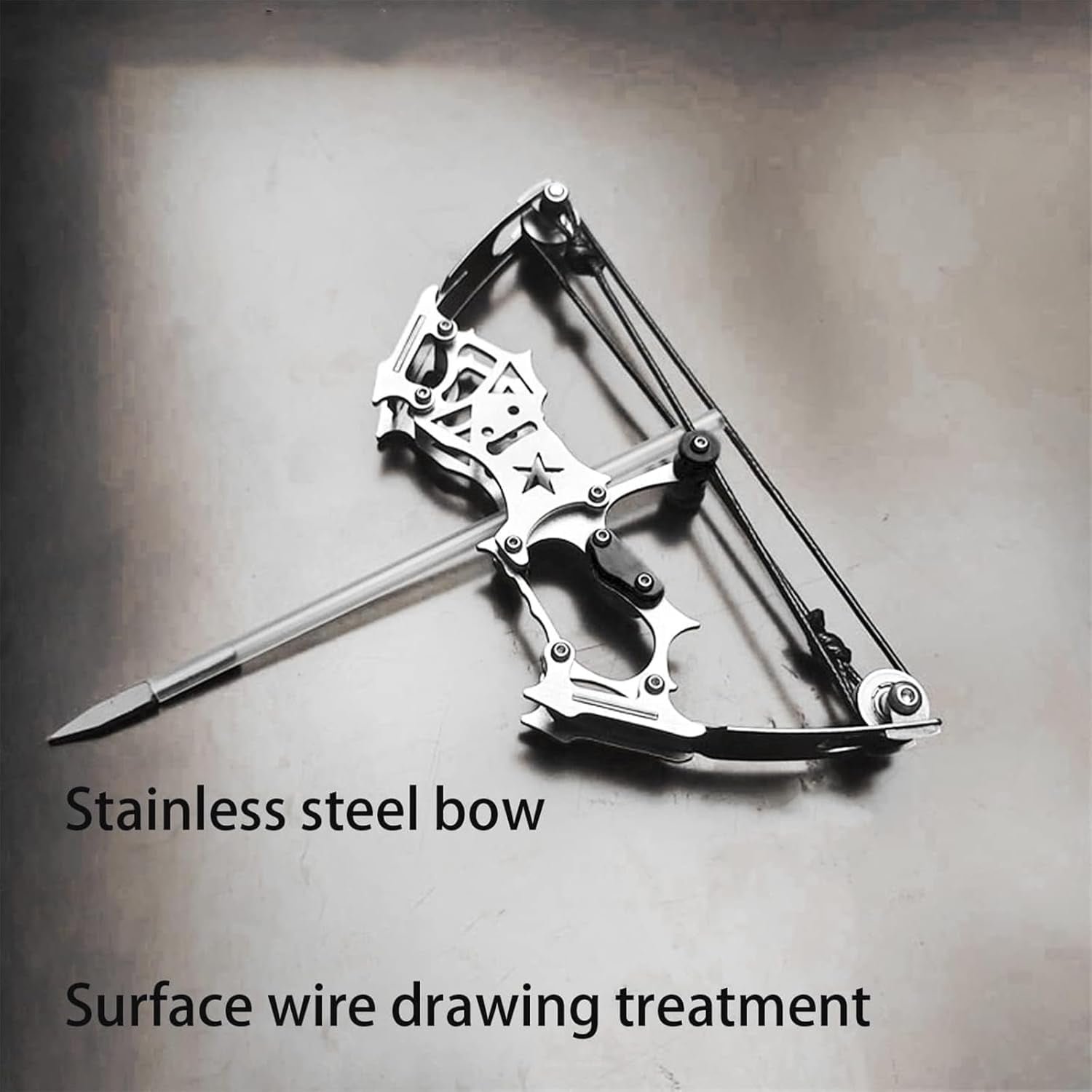Archery Bow Set Left and Right Hand Compound Bow Hunting Bow Metal Material Catapult RH/LH for Practice Archery