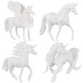 thumbnail image 2 of 4pcs White DIY Painting Unicorn Toys Paintable Unicorn Figurines Children Art Craft Toys, 2 of 3