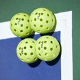 thumbnail image 2 of Fila Indoor Pickleballs 4-Pack-Lime, 2 of 6